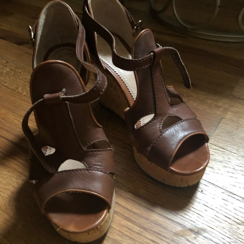 Chloe wedges. Worn twice